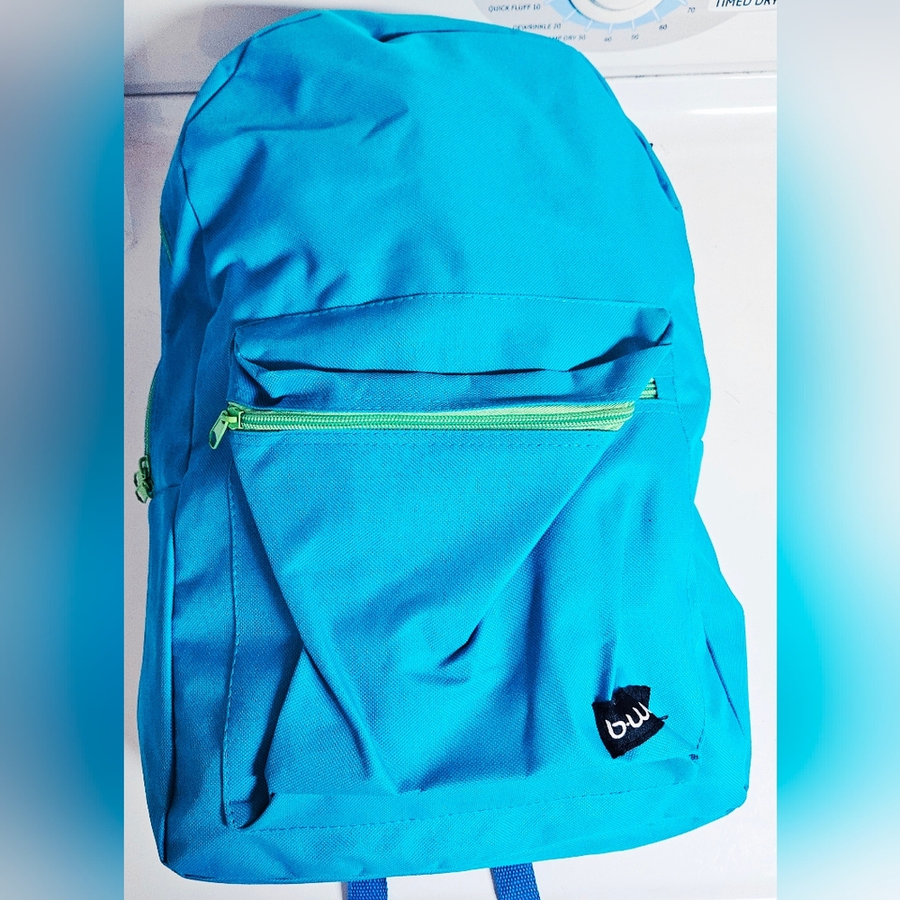 Blue School Backpack